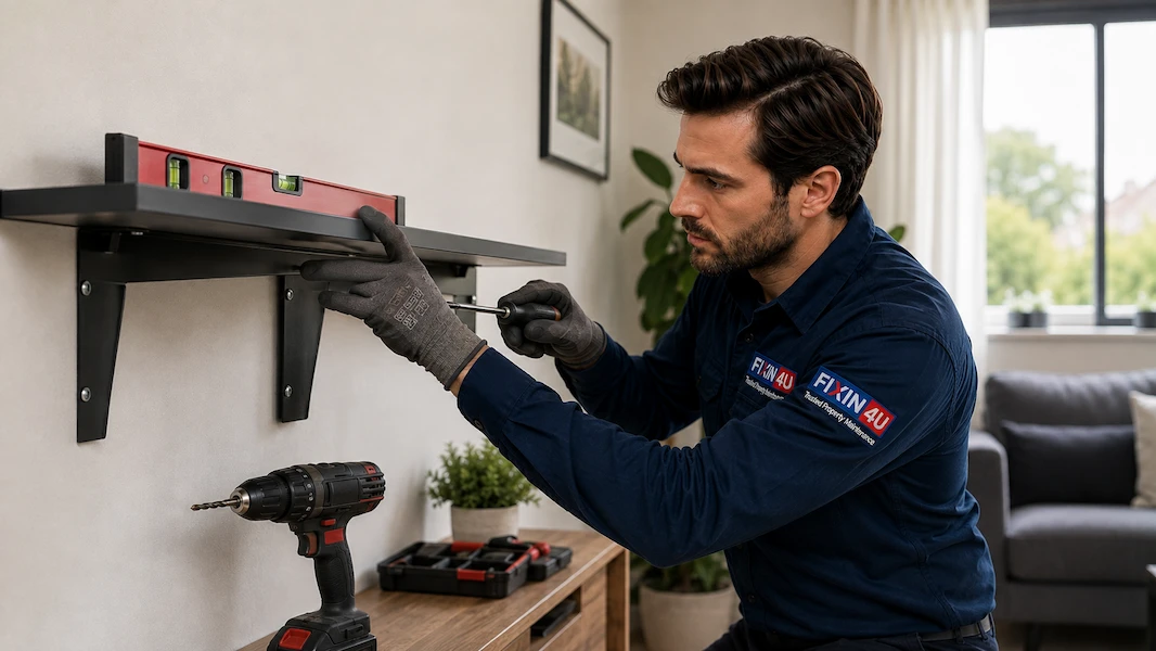 Fixin4u heavy fixture mounting and alignment service in London